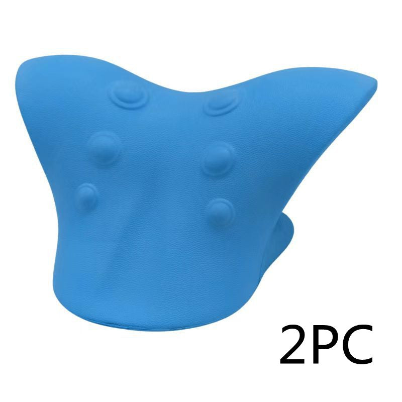 Cervical Spine Stretch Neck Stretcher & Massage Pillow