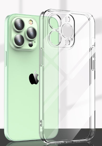 Electroplated Transparent Bracket Phone Case Cover