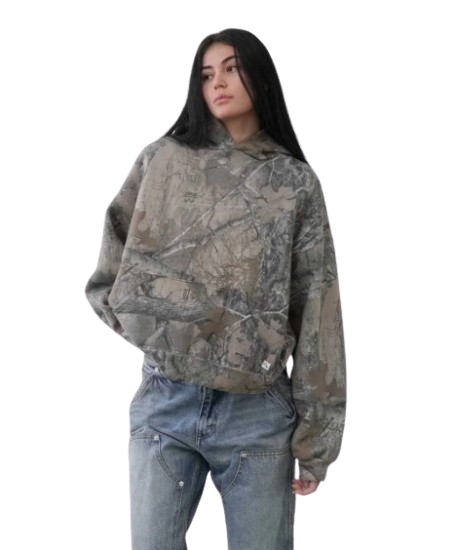Urban Camo Retro Hoodie
