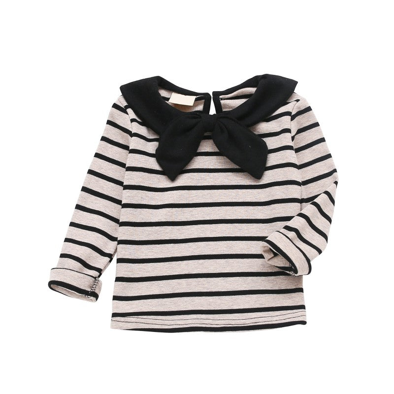 Navy Striped T-Shirt for Casual Wear