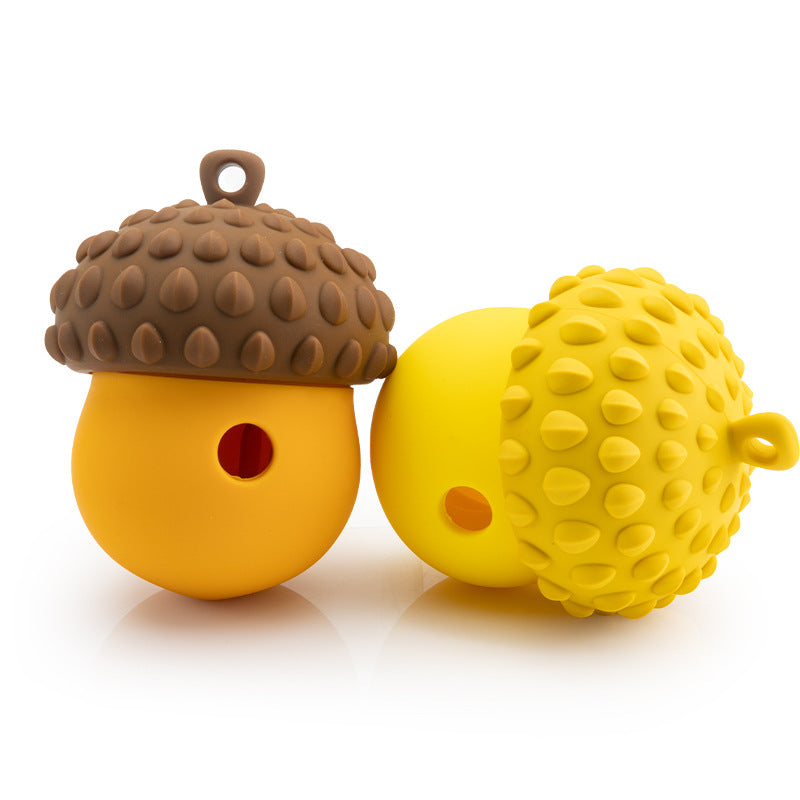 2023 Silicone Slow Feed Dog Toy with Storage Features