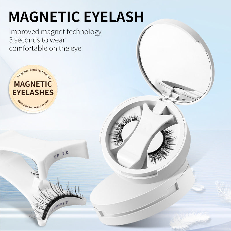 Magnetic False Eyelashes Set with Applicator